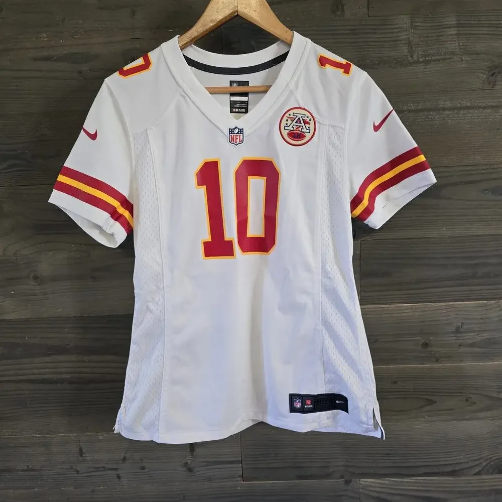 Nike Kansas City Chiefs Tyreek Hill #10 Women's Medium White NFL On Field Jersey
